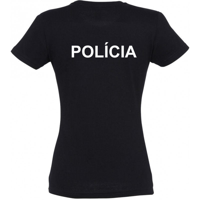 Tričko polícia dámske - color image