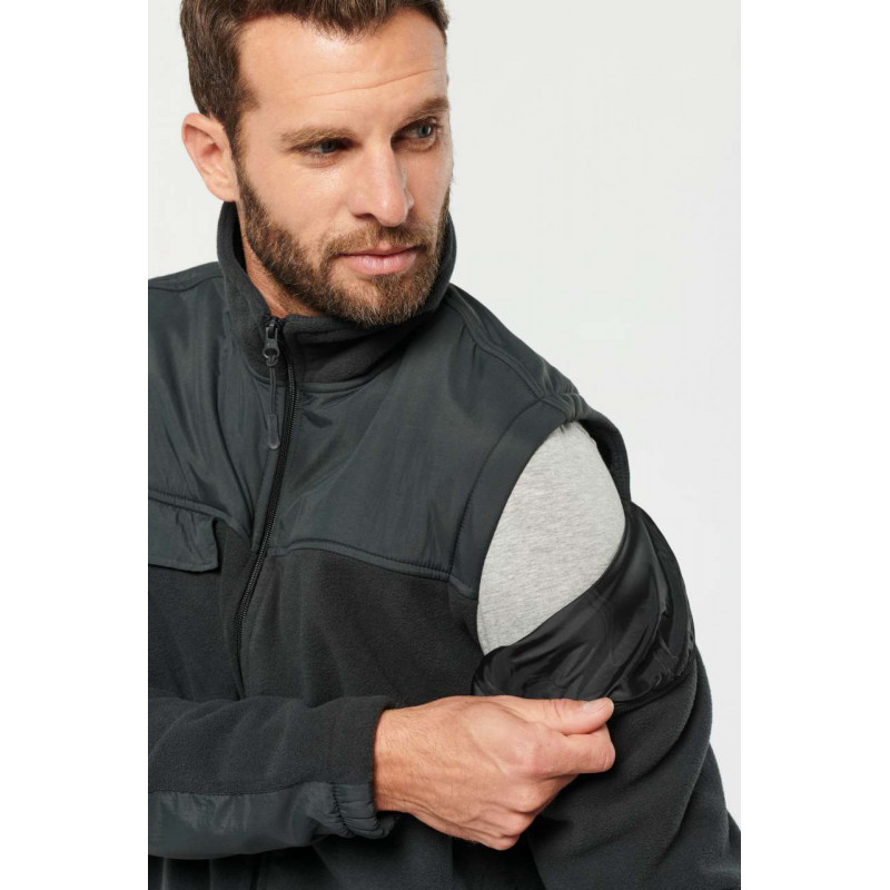Fleece bunda s odnímateľnými rukávmi image