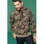 Mikina - Camouflage s kapucou Mikiny, Poľovník / rybár, Mikiny, Bez potlače image