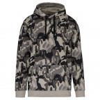 Mikina - Camouflage s kapucou Grey Mikiny, Poľovník / rybár, Tričká bez potlače, Bez potlače