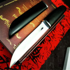 Samurajský nôž  z damaškovej ocele XZC /22