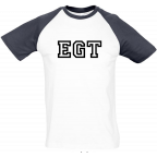 Dvojfarebné tričko s logom EGT