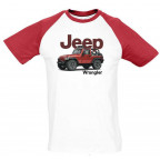 Tričko s motívom  Jeep Wrangler
