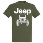 Tričko s motívom Jeep
