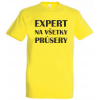 Expert - veselé tričko Tričká, Veselé tričká, Pánske tričká image